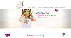 Desktop Screenshot of juniorsnursery.com